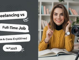Freelancing vs Full-Time Job – Pros & Cons Explained in 2025